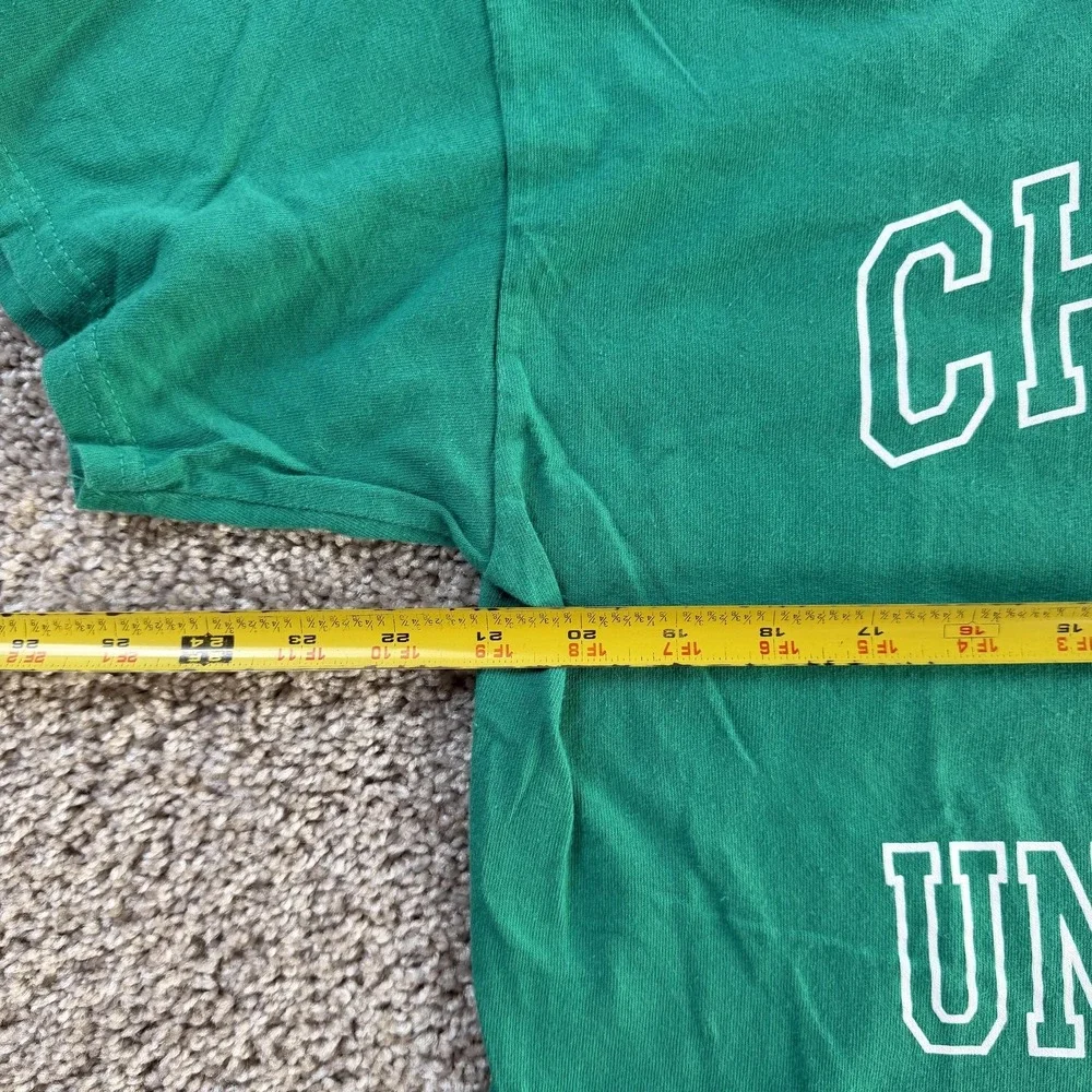 Chatham Cougars Shirt Mens Large Green NCAA College MV Sport Graphic Tee